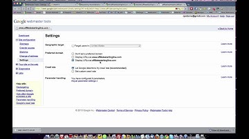 Index Your Website - Preferred Domain