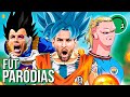 ♫ E SE OS JOGADORES FOSSEM PERSONAGENS DE DRAGON BALL? | Paródia - Medley Dragon Ball image