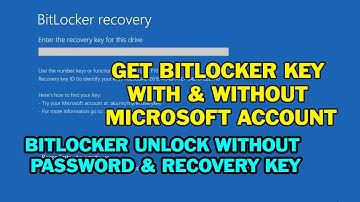 How to Find BitLocker Recovery Key With or Without Microsoft Account Windows 11 & 10