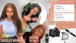 The REAL Way To Become A Hair Influencer &amp; Get Paid In 2023 As A Beginner | FT. Amanda Hair