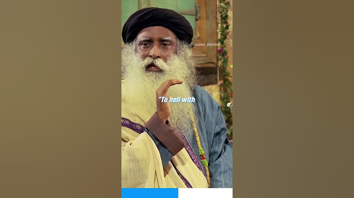 Sadhguru: If you lose half of your money tomorrow...