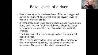 Grade 12 Geomorphology River grading.