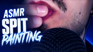 ASMR Spit Painting & Mouth Sounds