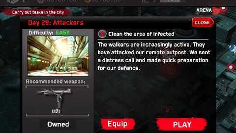 Dead trigger mod apk gameplay  (sorry for the bad quality)