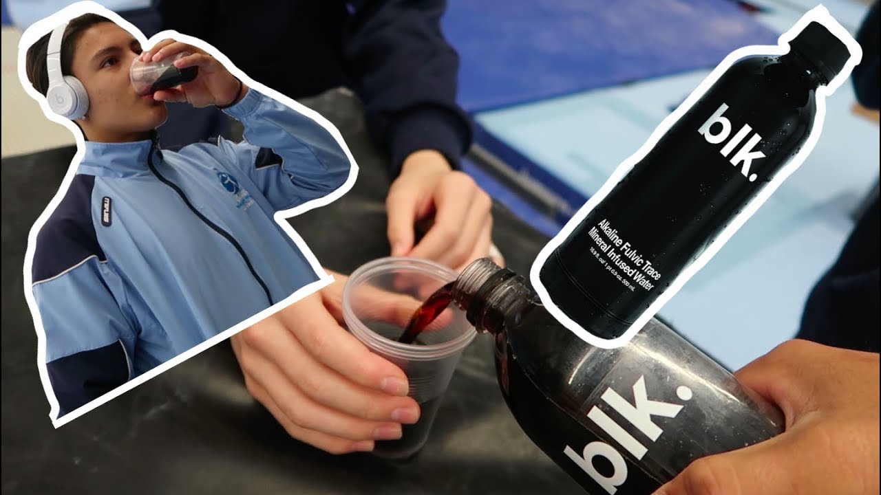 BLACK WATER TASTE LIKE WATER