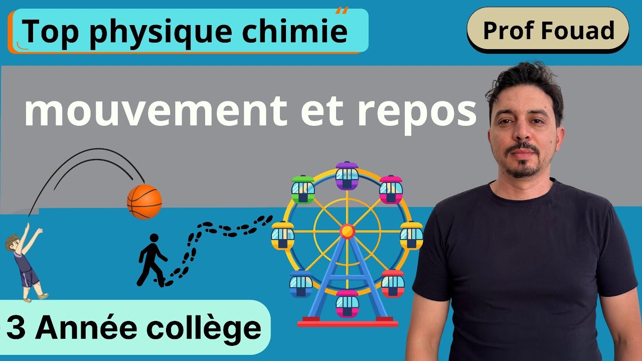 le mouvement et le repos 3 année collège