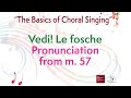 Verdi vedi le fosche m  57 pronunciation