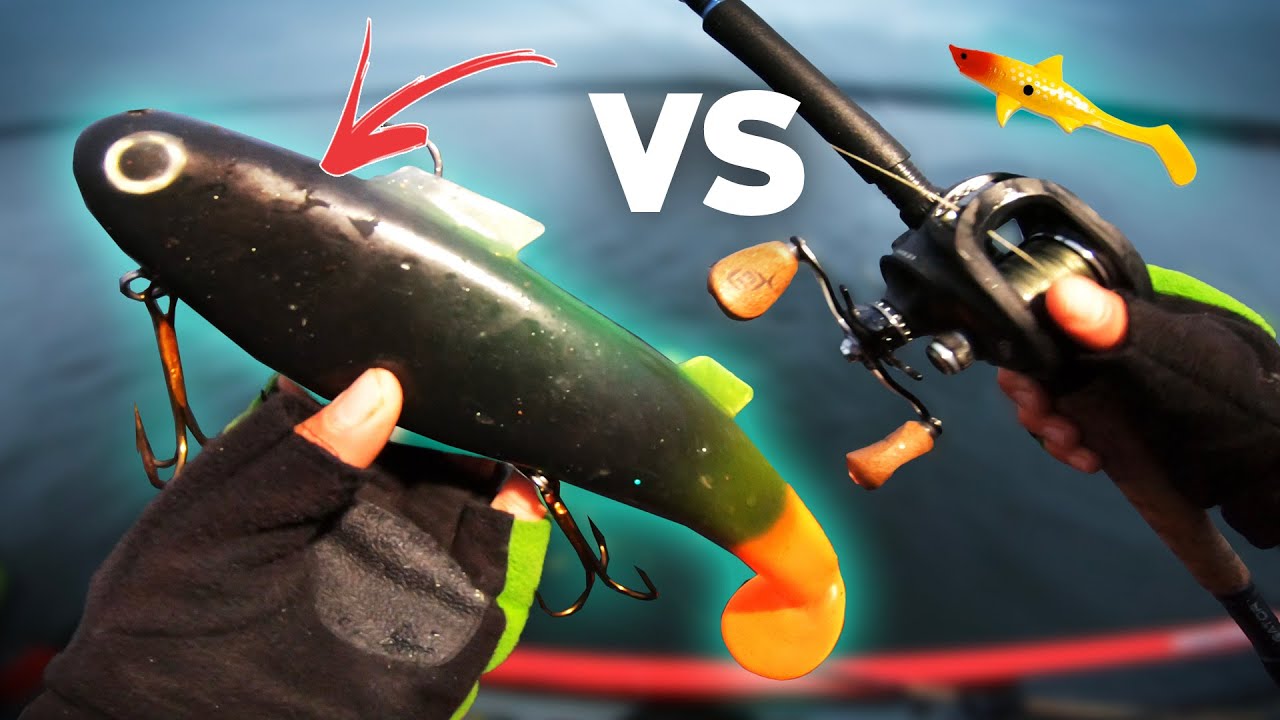 PIKE FISHING: Huge vs Tiny Lures 🐊🔥 (40 cm vs 10 cm) 