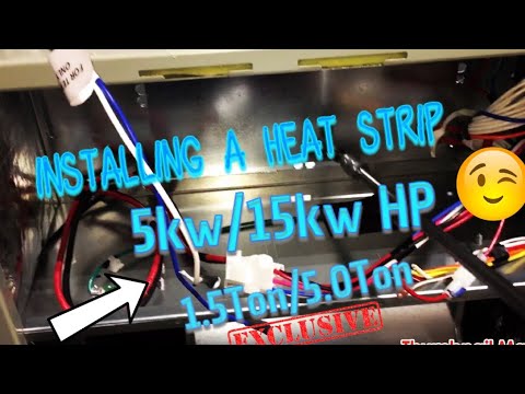 how-to-install-heat-strips|american-stander-hp|1.5ton/5ton