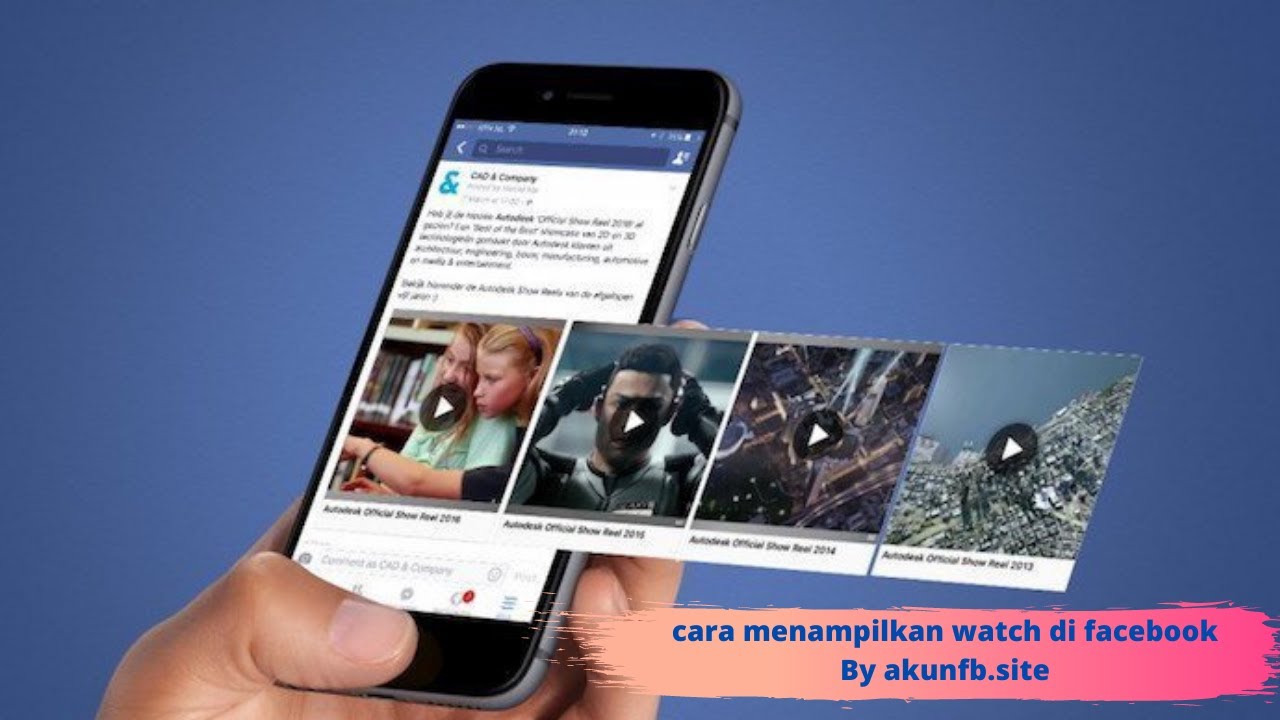 Cara Menampilkan Watch Di Facebook & Disemua Android - Youtube