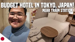 TOKYO VLOG • Budget Hotel in Tokyo near Train Station | Ivan de Guzman