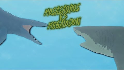 Megalodon VS Mosasaurus (StickNodes)