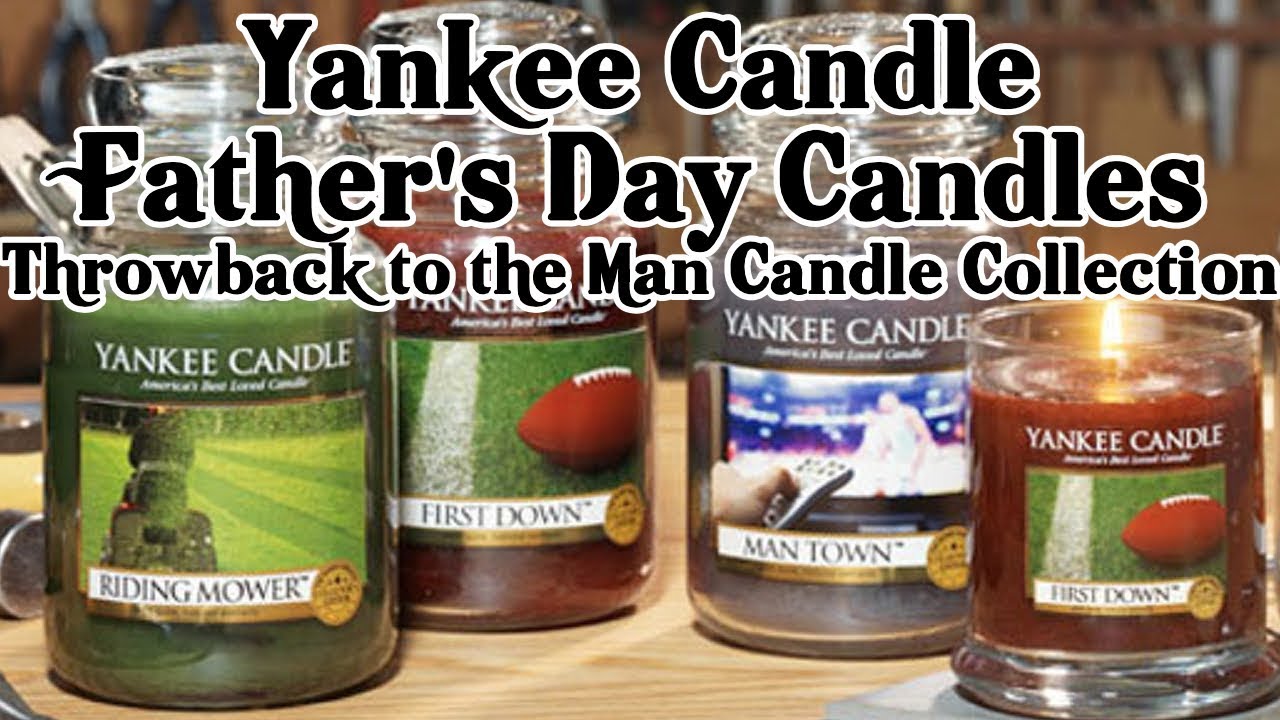 Yankee Candle Father's Day Special, First Down, Riding Mower, Fireside