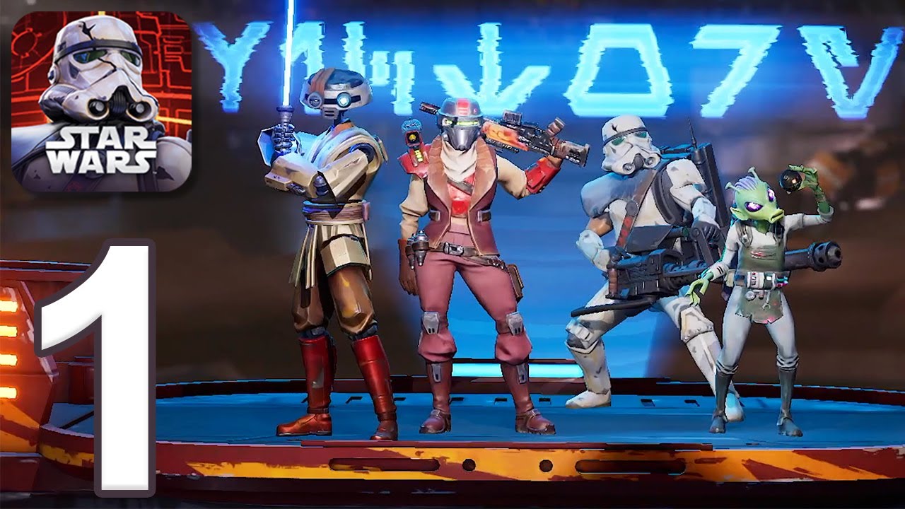 Star Wars: Hunters - Gameplay Walkthrough Part 1 - Tutorial (iOS, Android)
