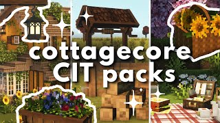 Cottagecore  CIT resource packs you NEED in Minecraft!