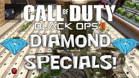 BLACK OPS 2: DIAMOND SPECIALS! (Gold Assault Shield, Crossbow, Ballistic Knife, & Combat Knife!)