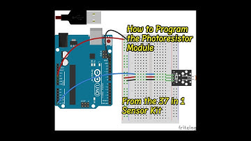Pt-11: How To Program the Photoresistor Module from the 37-in-1 Sensor Kit #arduino #photoresistor