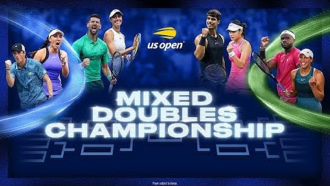 Presenting the First Teams to Enter | 2025 US Open Mixed Doubles Championship