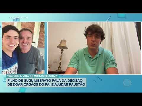 Filho de Gugu Liberato fala sobre importância de doação de órgãos e se solidariza com Faustão