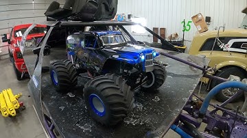 Son of a digger lmt first run in the snow