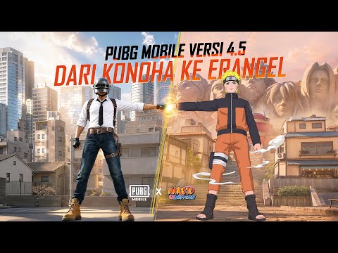 PUBG MOBILE x NARUTO | From the Hidden Leaf to Erangel.