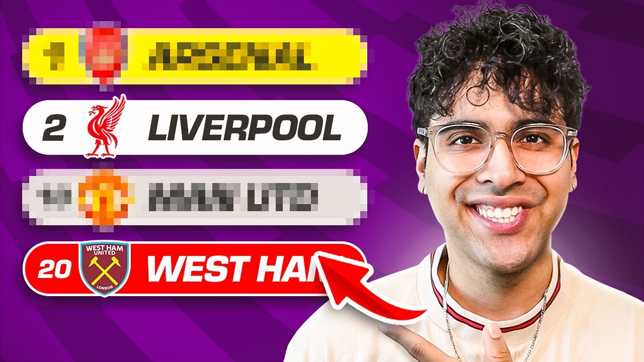 My Premier League 2025/26 Predictions!