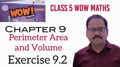 Exercise 9.2 Class 5 Wow Maths