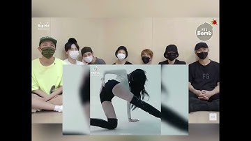 Bts reaction to blackpink lisa tiktok edit compilation