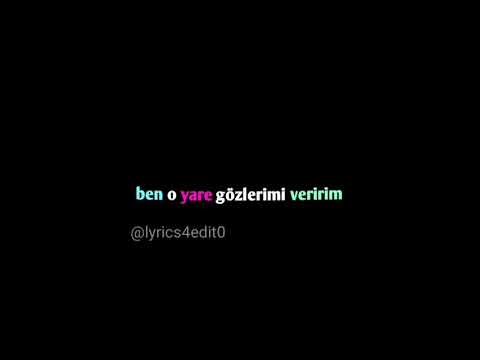 Yoluma Taş Koysalar Onu Severim | Full Nakarat | (lyrics)