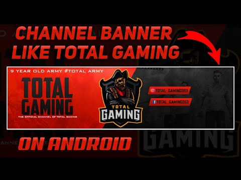 Youtube Channel Art Total Gaming Banner