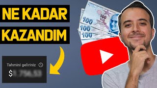 Youtubedan 1 Yılda Ne Kadar Para Kazandım?