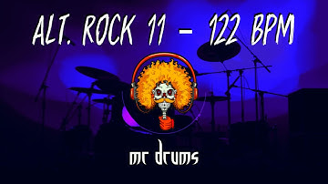 Alt Rock 11 - 122 BPM | Backing Drums | Only Drums