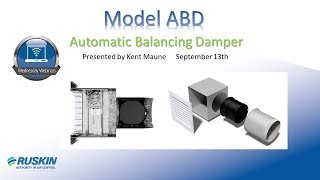Automatic Balancing Damper Solution Webinar