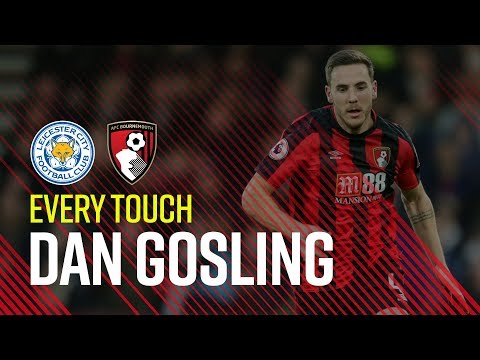 Every touch 🔍 | Dan Gosling v Leicester City