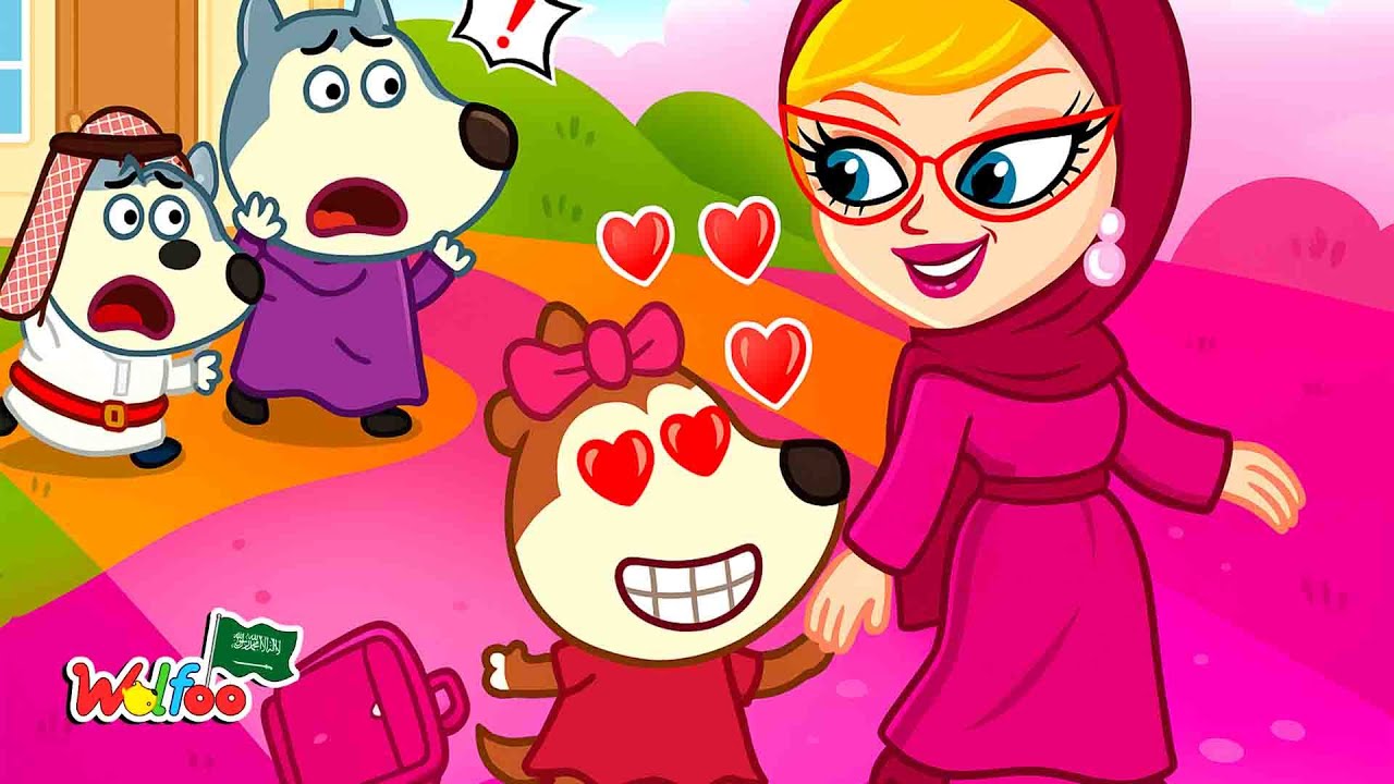 تبنتها باربي - قصص عائلية مضحكة | @wolfooinarabic