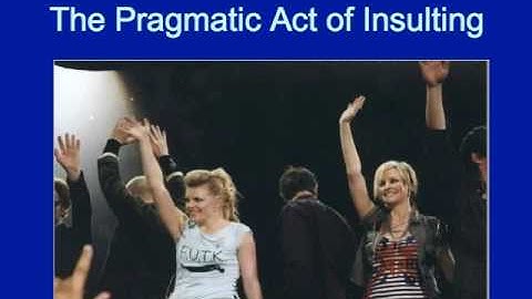 Semantics Pragmatics Speech Acts