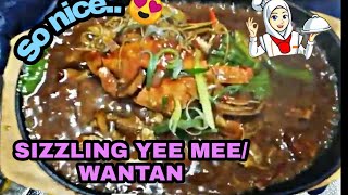 Sizzling Yee Mee Sizzling Wantan Mee Crab Ketam Hailam Simple Youtube