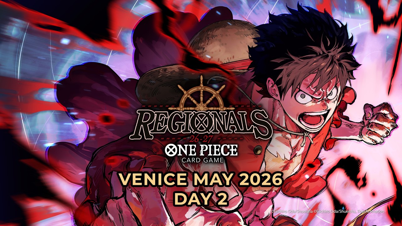 [DAY 2] One Piece Card Game Offline Regional | Live From Venice | BANDAI  OFFICIAL LIVESTREAM