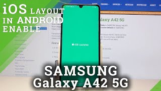 How to Download and Apply iOS Launcher in SAMSUNG Galaxy A42 - Change Android into iOS screenshot 4