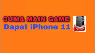 CARA DAPAT iPHONE 11 GRATIS || SHOPEE GAMES screenshot 2