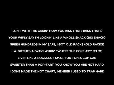 POST MALONE FT. 21 SAVAGE - ROCKSTAR - LYRICS