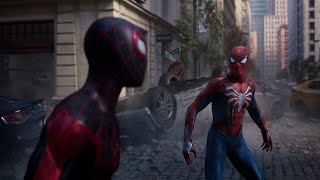 Spider-Man 2 Vs. Venom Boss Fight All Cinematic Cutscenes & New Gameplay (Ps5) 2023 [4K Ultra Hdr]