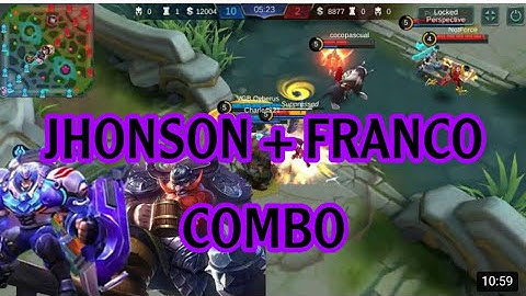 JOHNSON + FRANCO COMBO /GODLIKE UNSTOPABLE/MOBILE LEGEND