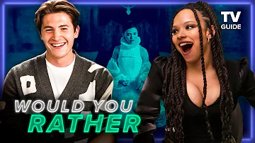 Vampire Academy Cast Plays Would You Rather | Sisi Stringer, Kieron Moore, Daniela Nieves