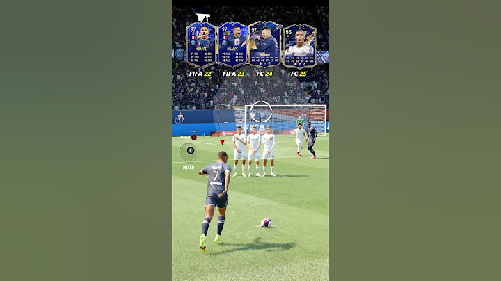 Kylian Mbappé TOTY EVO FIFA 22 - FC 25 #football #shorts