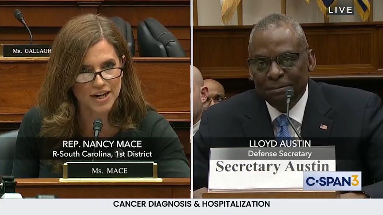 Watch Lloyd Austin's Face as Congresswoman Confronts Him at Hearing