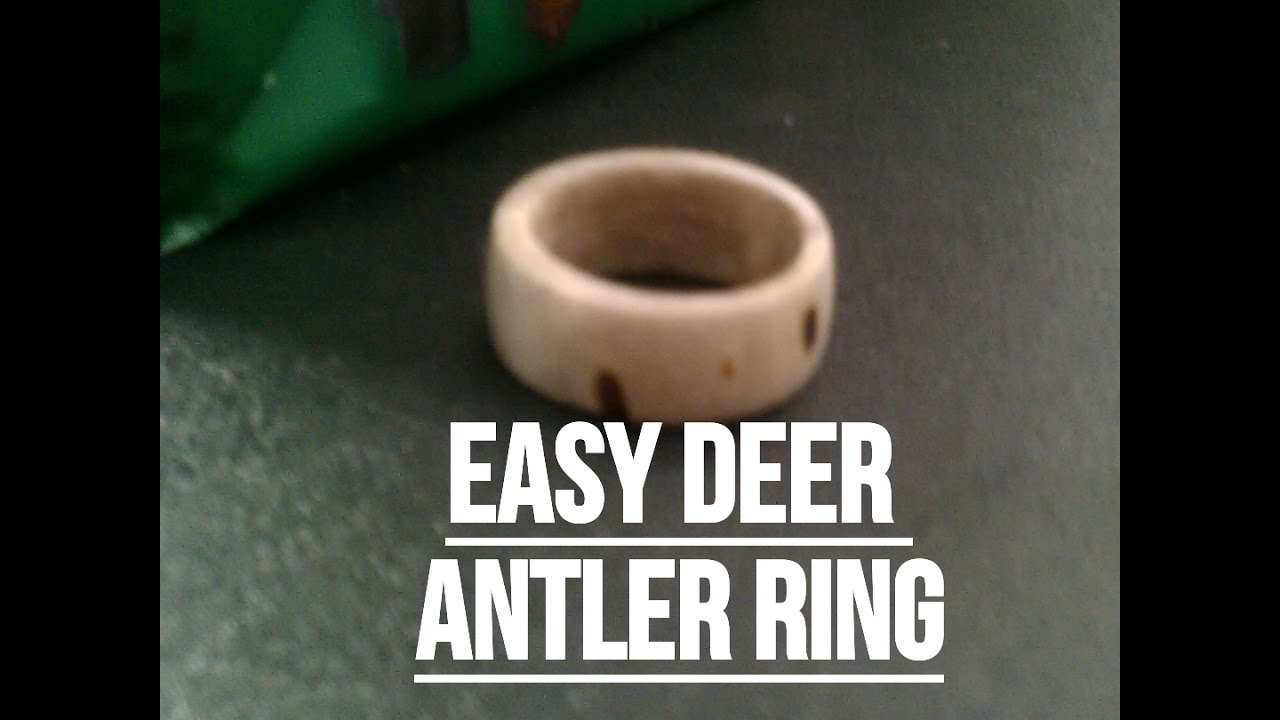 Deer Antler Ring YouTube Deer Antler Ring YouTube