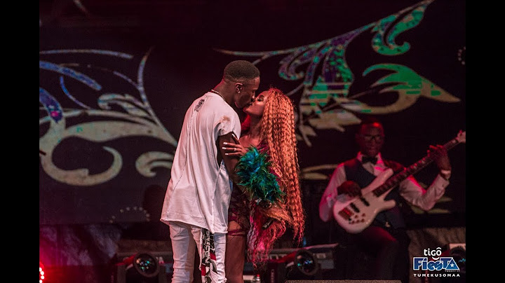 Denda la Jux na Vanessa kwenye Jukwaa la Tigo Fiesta laleta maswali, Je wamerudiana?