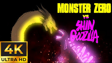 Shin Godzilla vs Ghidorah (MonsterVerse) 4K | Animation