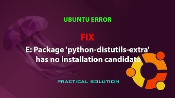 UBUNTU FIX: E: Package 